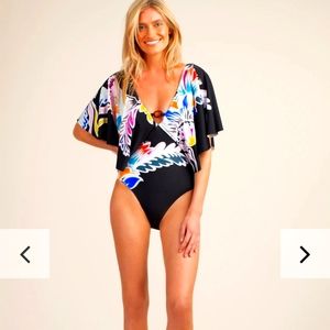 Trina Turk NWOT Bathing suit US 4